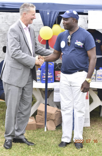 US Ambassador to Liberia Attends Sunoco Lubricants Launch